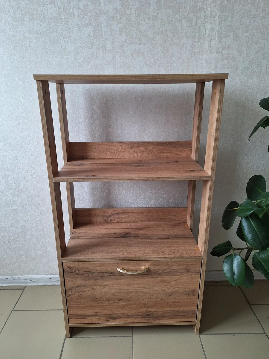 Стеллаж шкаф напольный для кухни 60 см