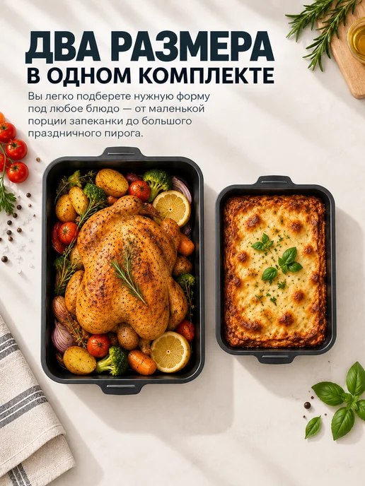 Калитва Набор противней для запекания, синий, фото 3