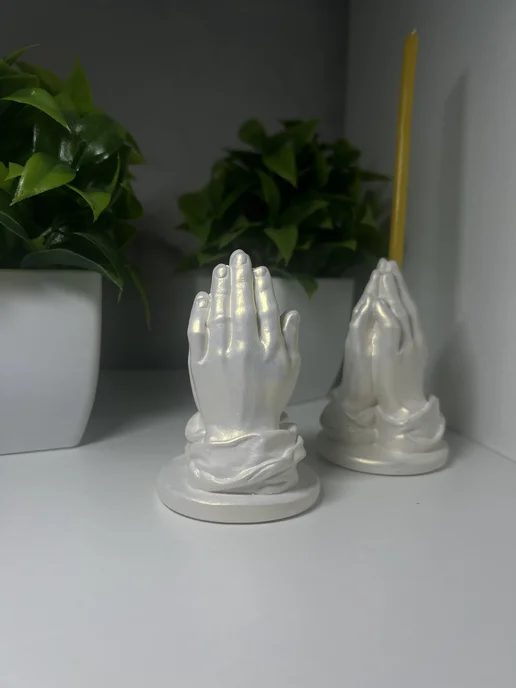 Decor Emiliya Подсвечники руки для свечей набор в подарок 2 шт, 2 шт, фото 3