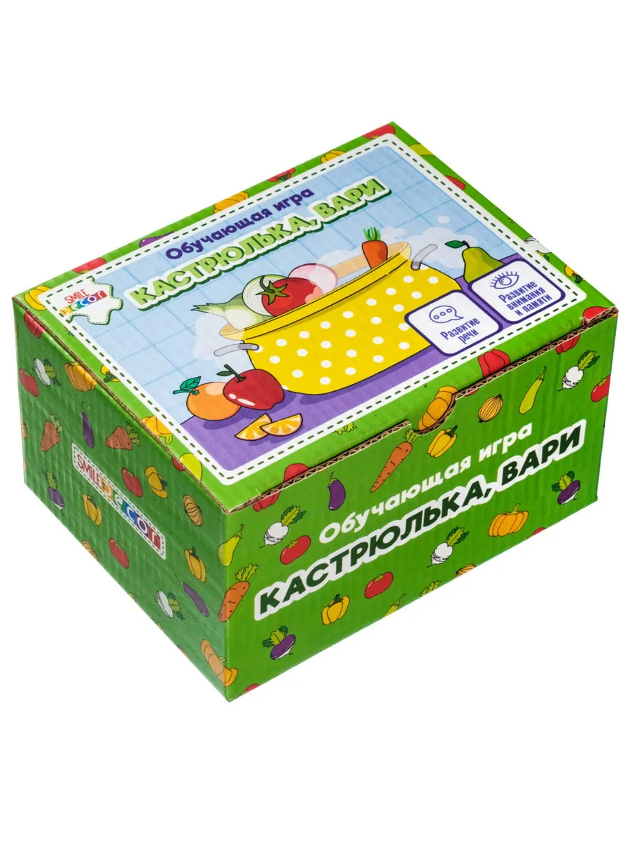 Обучающая игра "Кастрюлька, вари", детская магнитная рыбалка