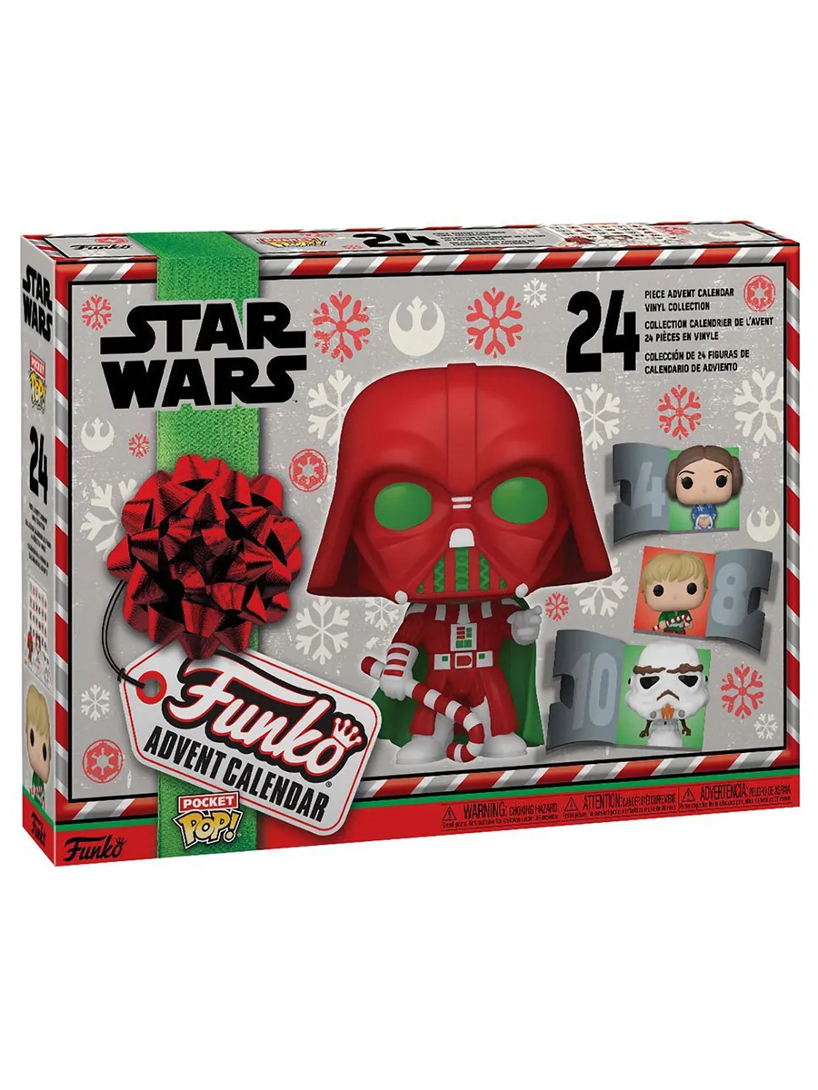 Набор Funko Advent Calendar Star Wars 2022 24 фигурки Набор Funko Advent Calendar Star Wars 2022 24 фигурки