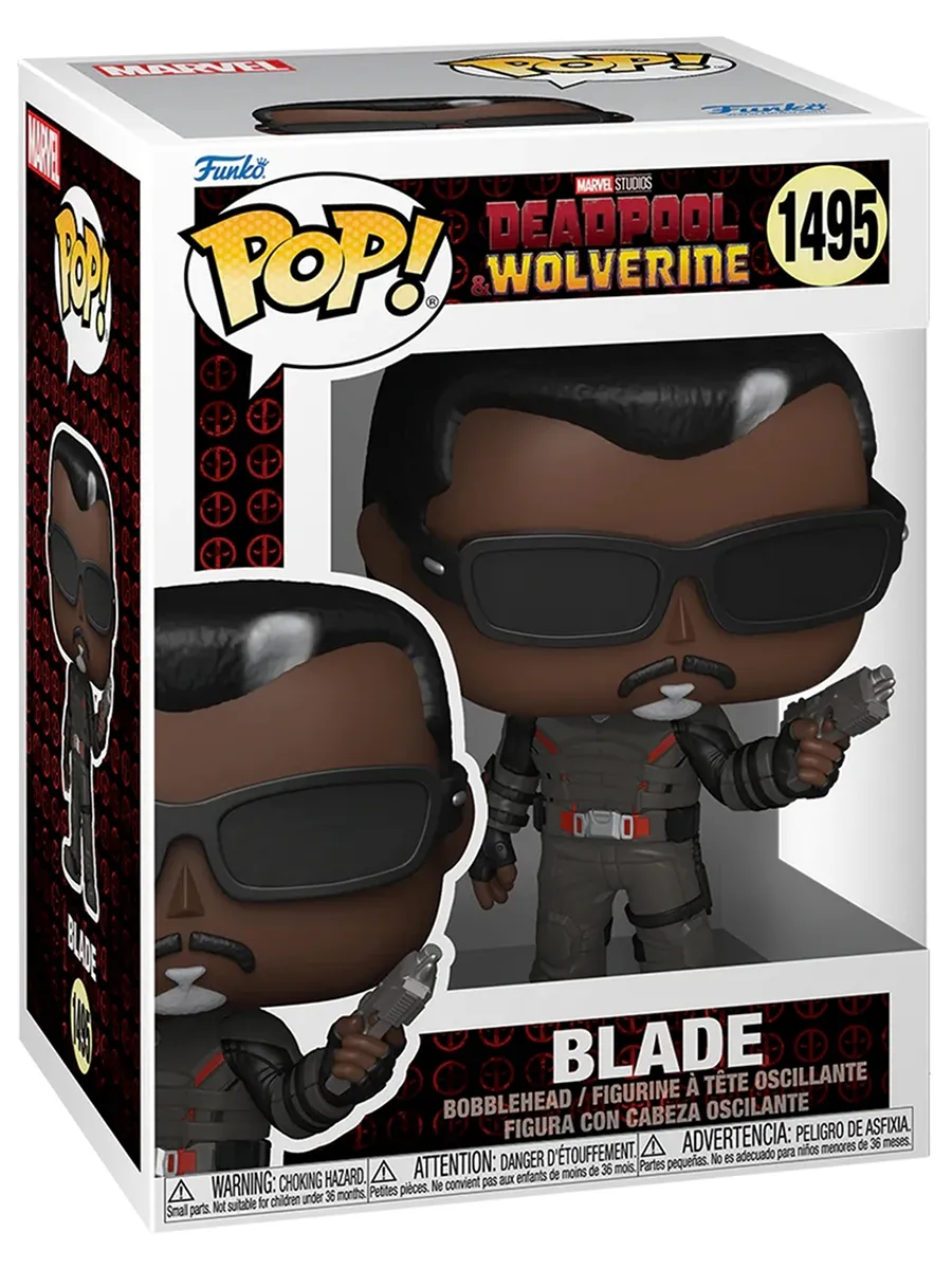Фигурка Funko POP! Bobble Marvel Deadpool 3 Blade (1495)