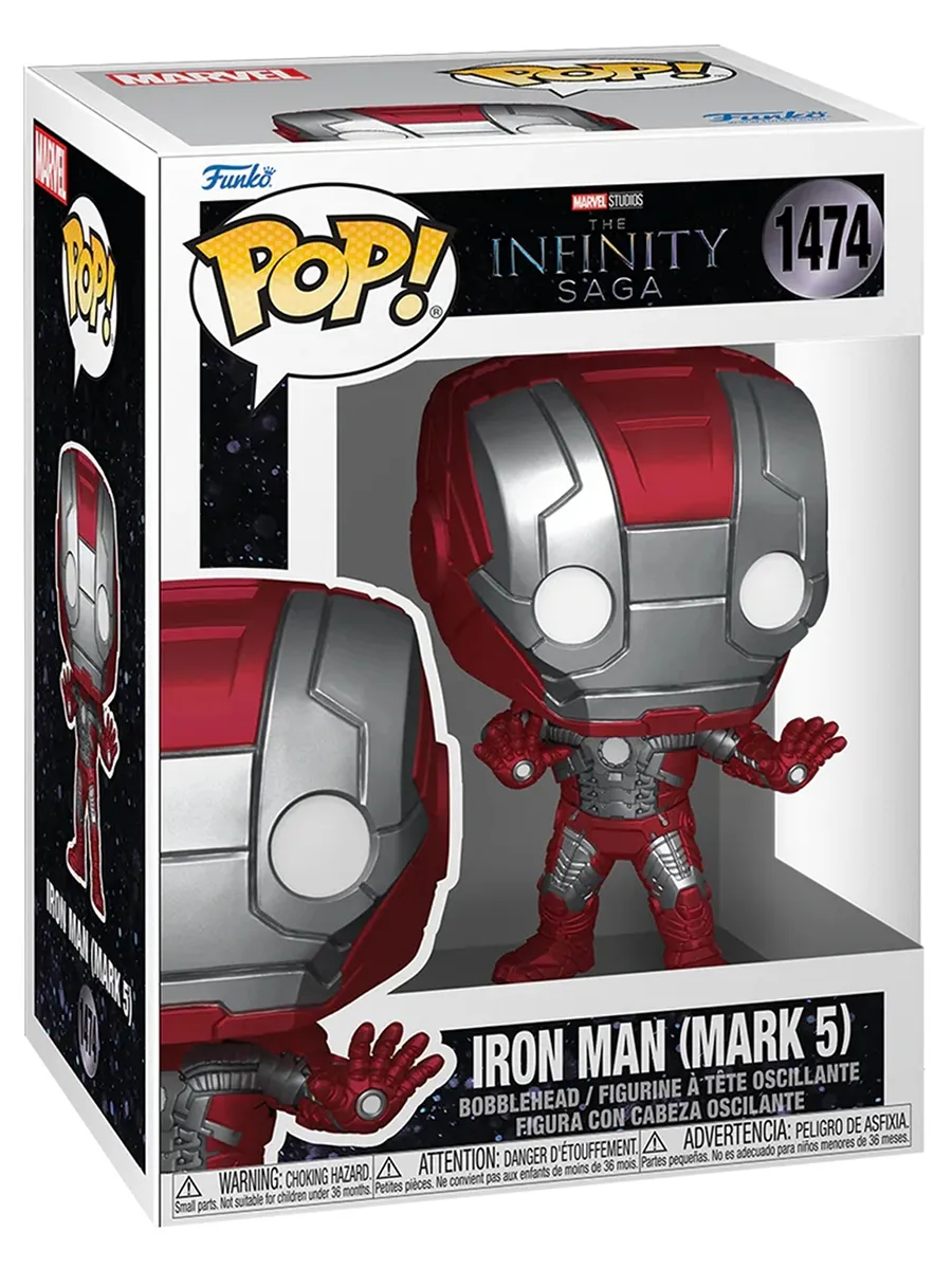 Фигурка Funko POP! Bobble Marvel Iron Man 2 Iron Man