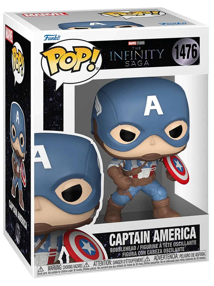 Фигурка Funko POP Bobble Marvel Captain America