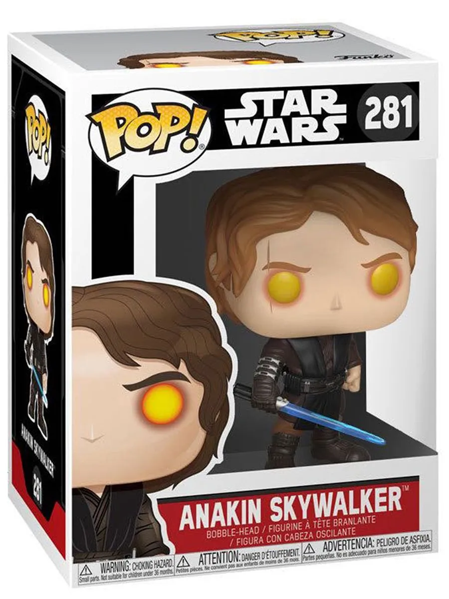 Фигурка Funko POP! Bobble Star Wars Anakin Skywalker (Dark)