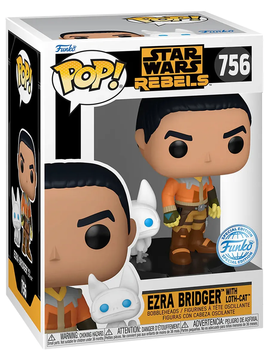 Фигурка Funko POP! Bobble Star Wars Rebels Ezra Bridger