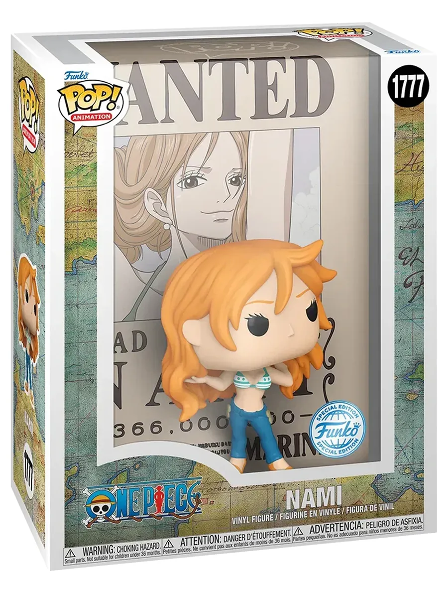 Фигурка Funko POP! Covers One Piece Nami (Wanted) (Exc)