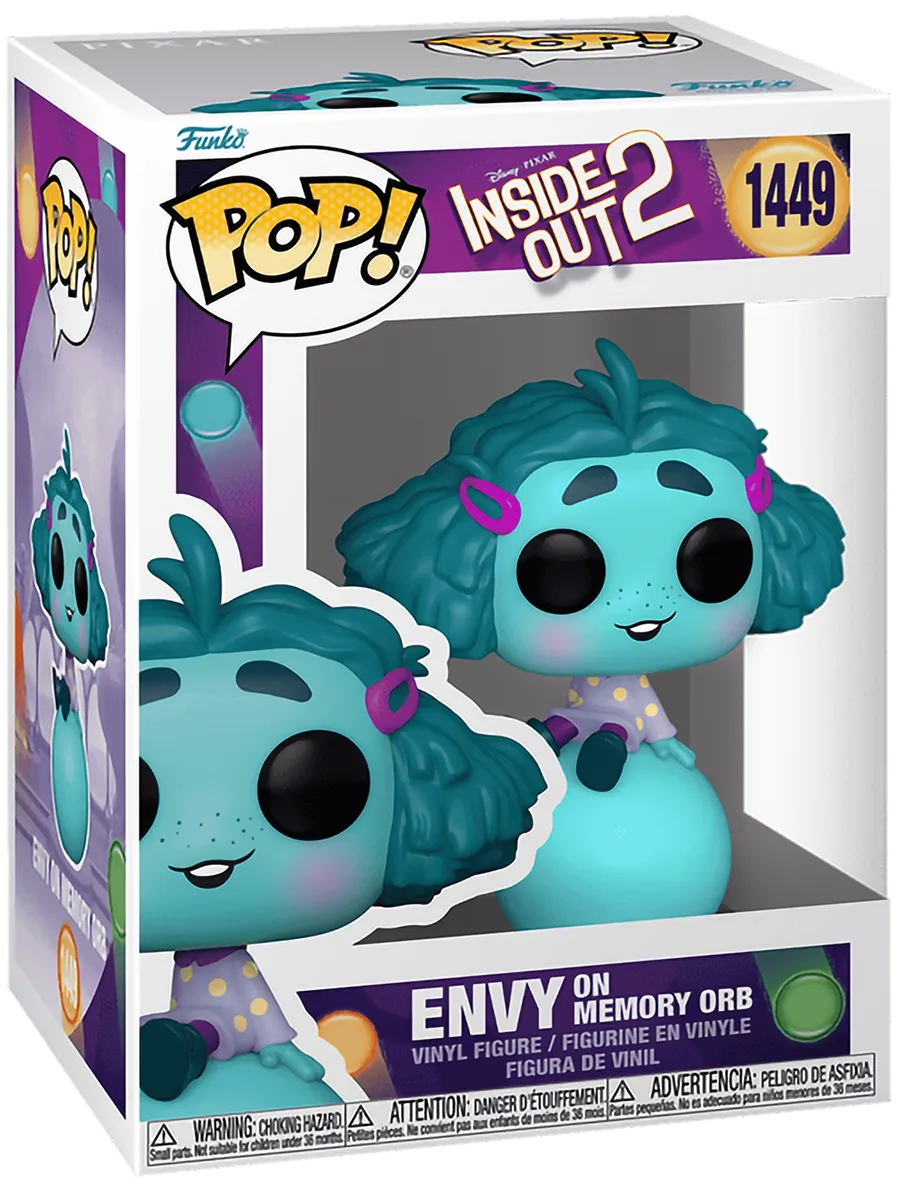 Фигурка Funko POP! Disney Inside Out 2 Envy (On Memory Orb)