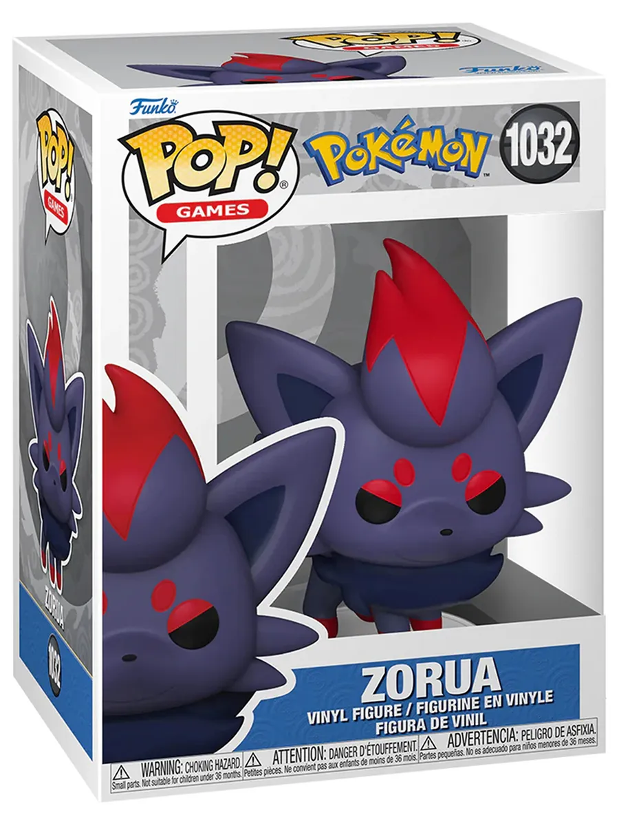Фигурка Funko POP! Games Pokemon Zorua (1032) 80312 Фигурка Funko POP! Games Pokemon Zorua (1032) 80312