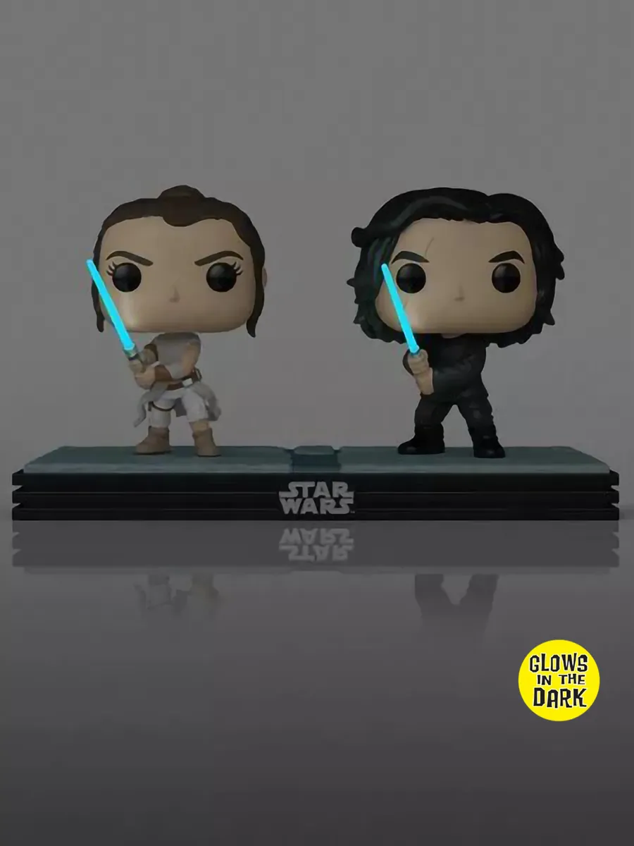 Фигурка Funko POP! Moment Bobble Star Wars Rey & Kylo Ren GW
