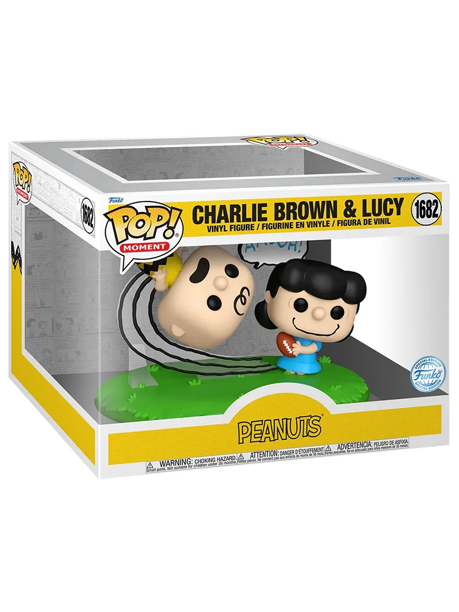 Фигурка Funko POP! Moment Peanuts Charlie Brown & Lucy (Exc)