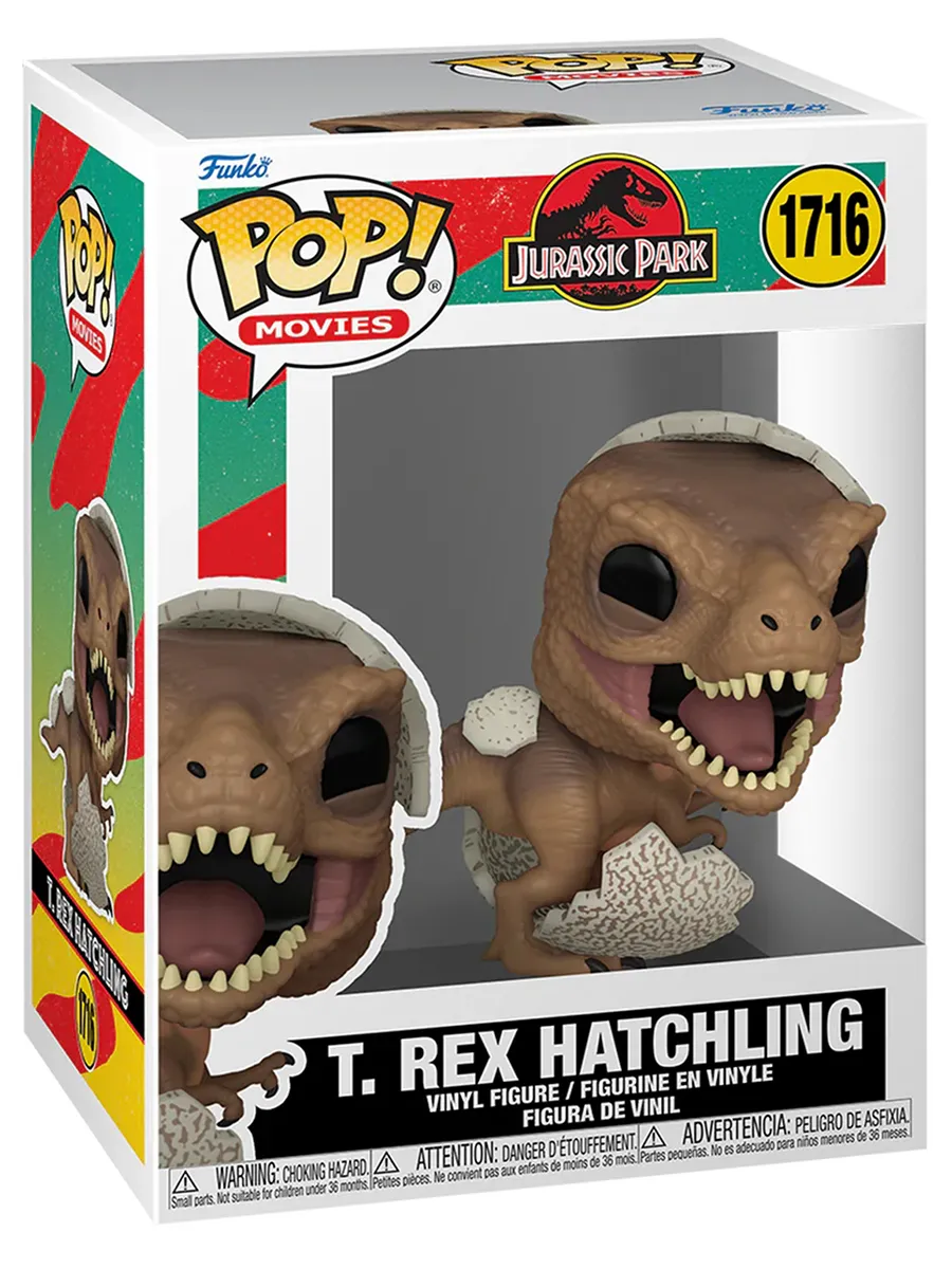 Фигурка Funko POP! Jurassic Park T. Rex Hatchling (1716)