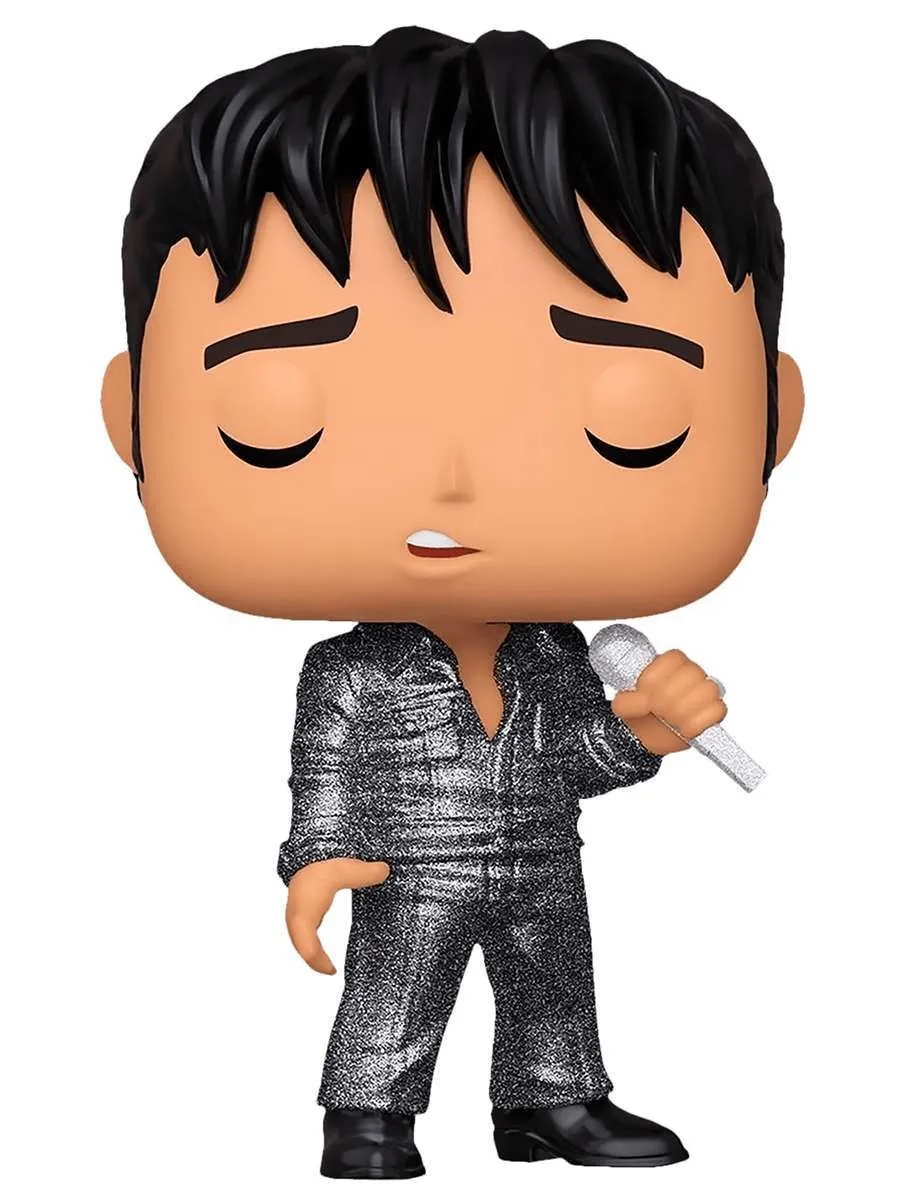 Фигурка Funko POP! Rocks Elvis Presley '68 Comeback (DGLT)