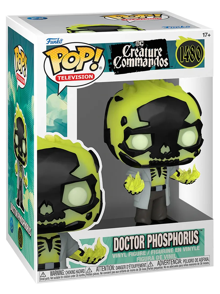 Фигурка Funko POP! DC Creature Commandos Doctor Phosphorus