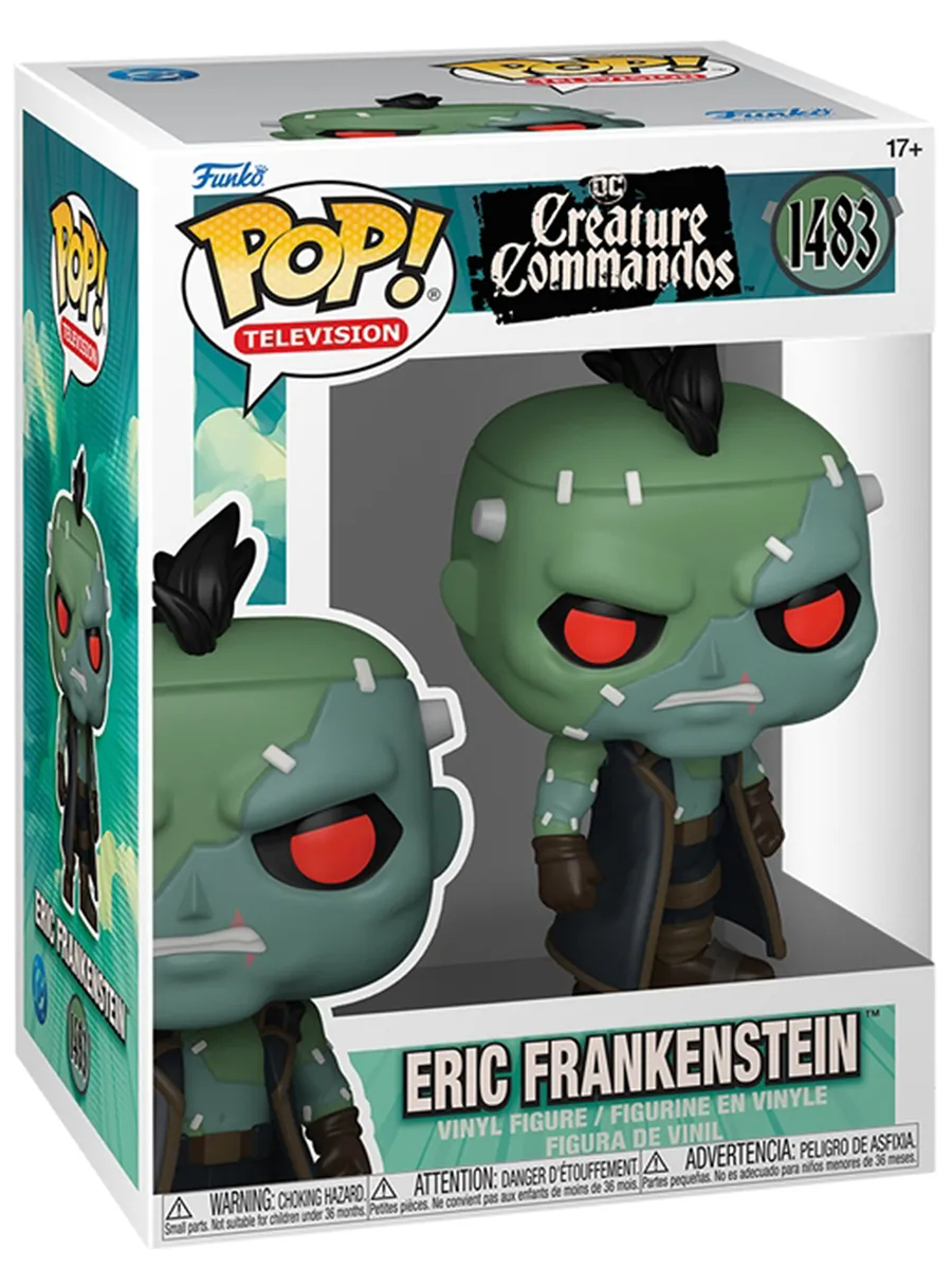 Фигурка Funko POP! DC Creature Commandos Eric Frankenstein