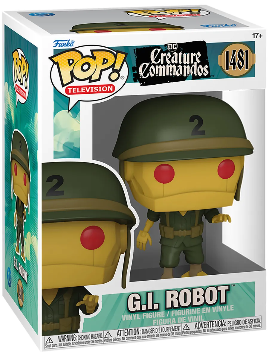 Фигурка Funko POP! TV DC Creature Commandos G.I. Robot
