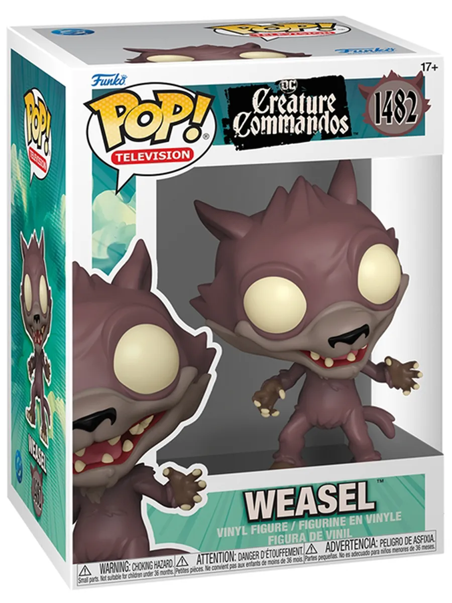 Фигурка Funko POP! TV DC Creature Commandos Weasel (1482)