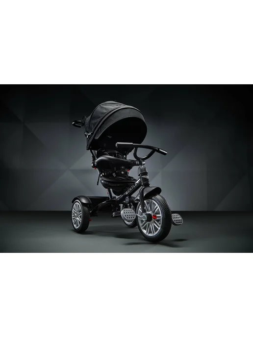 BENTLEY Велосипед трехколесный BN1-International, Onix Black, черный, фото 7