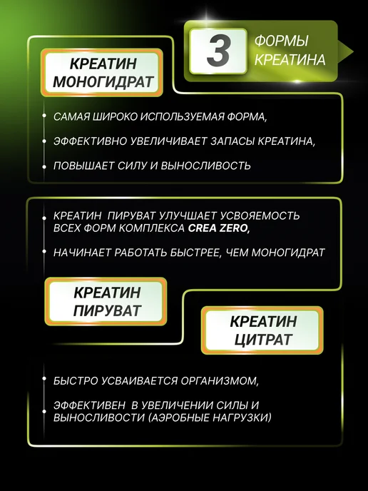 BioTechUSA Креатиновый комплекс моногидрат пируват цитрат + аргинин, вариант, фото 2