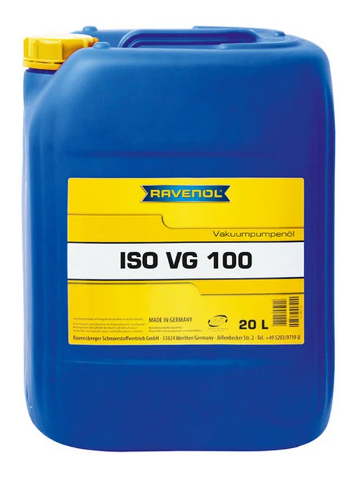 Вакуумное масло RAVENOL Vakuumpumpenoil VG 100 20л, 20 л