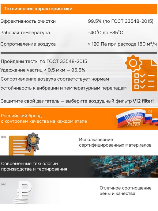 V12 Воздушный фильтр GAC GS3, 2010005BSV0000, вариант, фото 6