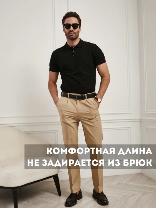 VESLOPOLOV. Поло с коротким рукавом для школы, черный, фото 7