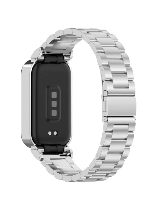 Металл Ремешок для Xiaomi Smart Band 9 Active Redmi Band 3, вариант, фото 2