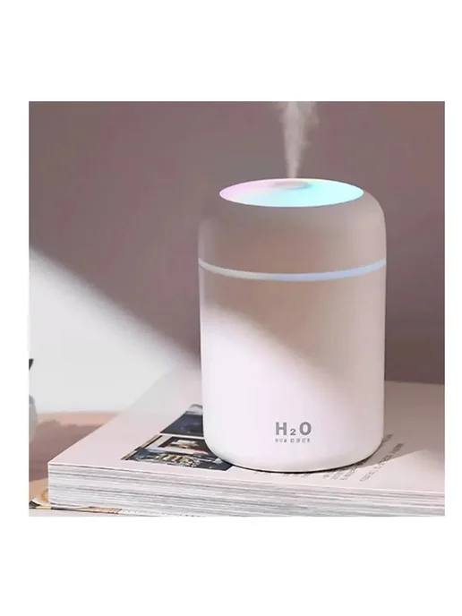 MigMax Увлажнитель воздуха для дома, аромадиффузор H2O, розовый, фото 7