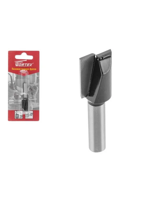 wortex Фреза по дереву пазовая прямая 16х20х51 мм MCAA162018, 20x51 мм