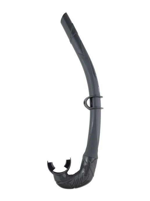 Marlin Трубка для плавания ENZO DARK GREEN, серый