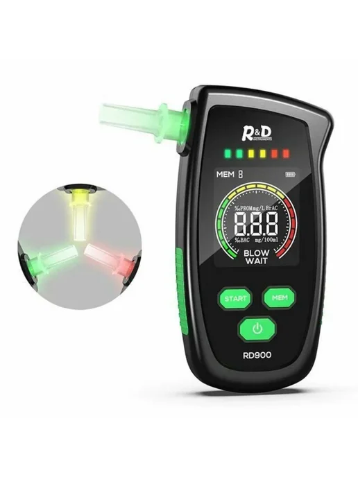 R&D INSTRUMENTS Алкотестер цифровой профессиональный, вариант