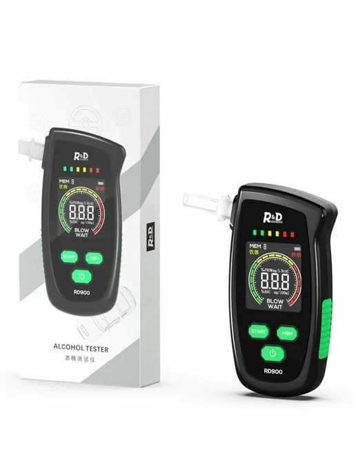R&D INSTRUMENTS Алкотестер цифровой профессиональный, вариант, фото 2