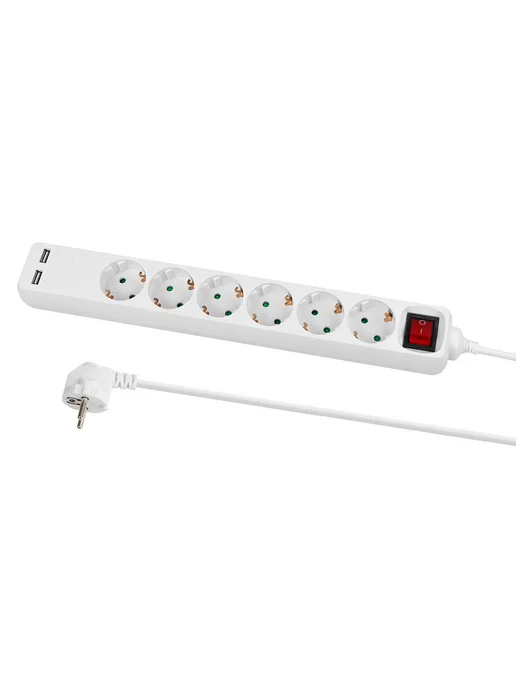 TDM Electric Удлинитель сетевой c USB 3 м TDM, 3 м, фото 2
