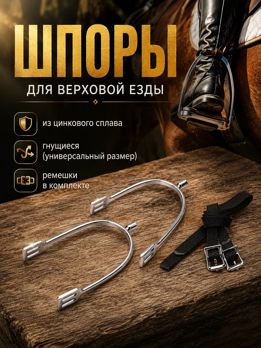 Шпоры для верховой езды