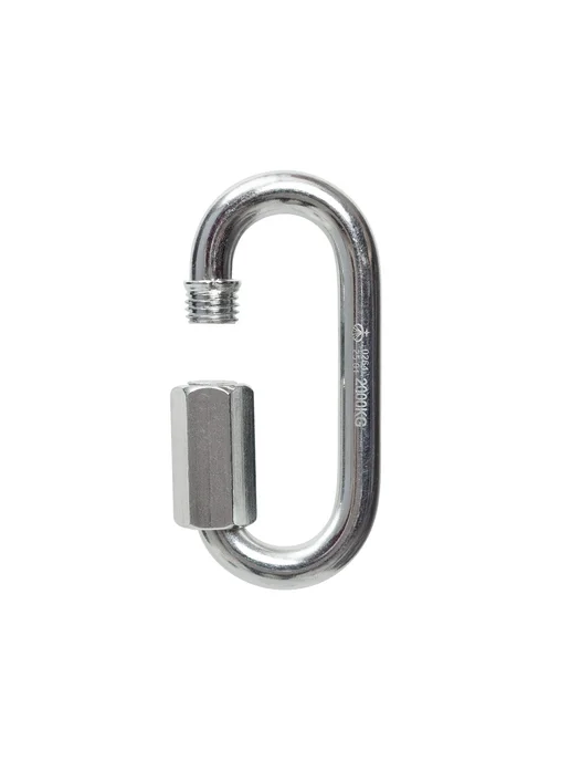 Вертикаль Карабин "Рапид" (Rapid) стальной резьбовой, диаметр 8 мм, серый, фото 8