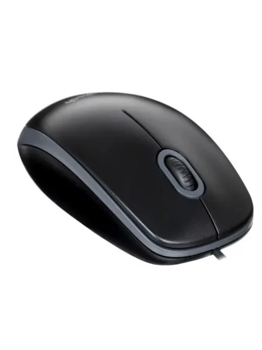 LOGITECH Мышь проводная B100, черный, фото 6