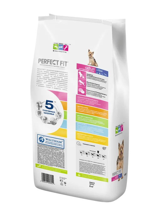 Сухой корм PERFECT FIT для собак, курица, 6 кг, фото 8