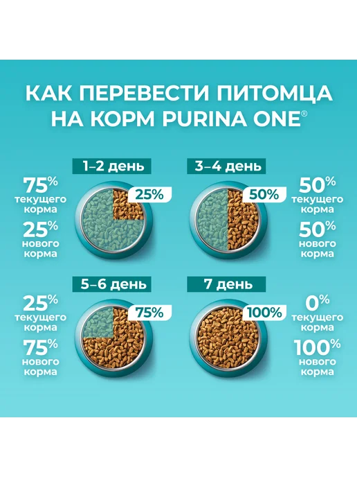 Сухой корм PURINA ONE Кошек для собак, взрослые, стерилизованные, говядина, 0,75 кг, фото 8