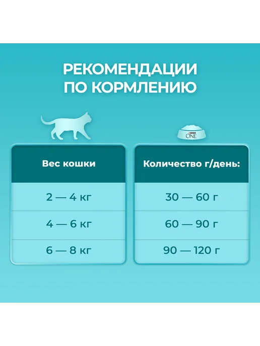 Сухой корм PURINA ONE Кошек Красивой для собак, взрослые, 0,75 кг, фото 7