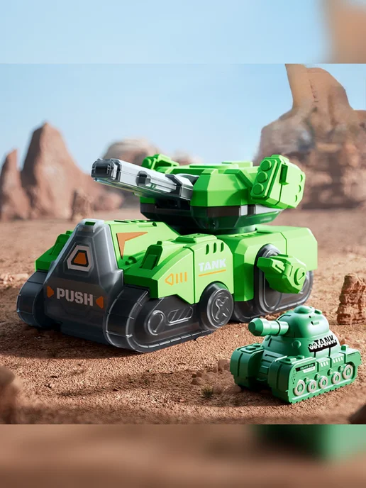 SIOLI TOYS Танк игрушка заводной, вариант, фото 3
