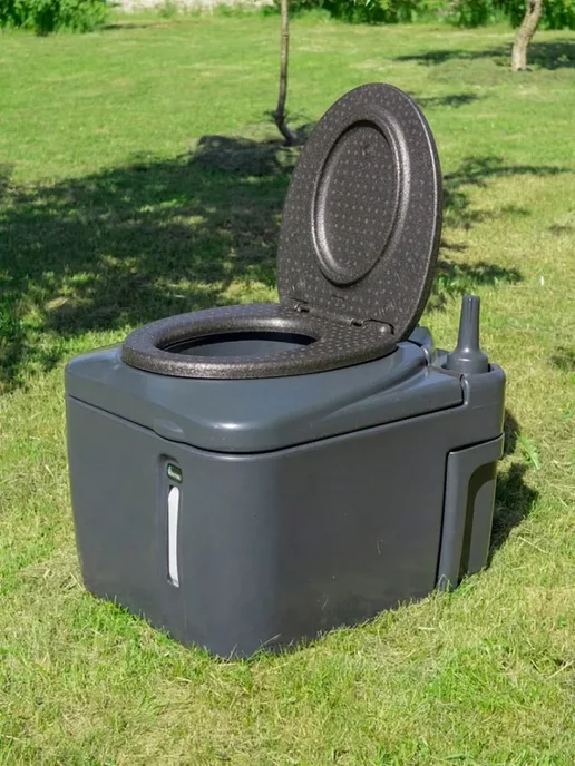 Туалет торфяной Rostok Eco графит, серый, фото 2