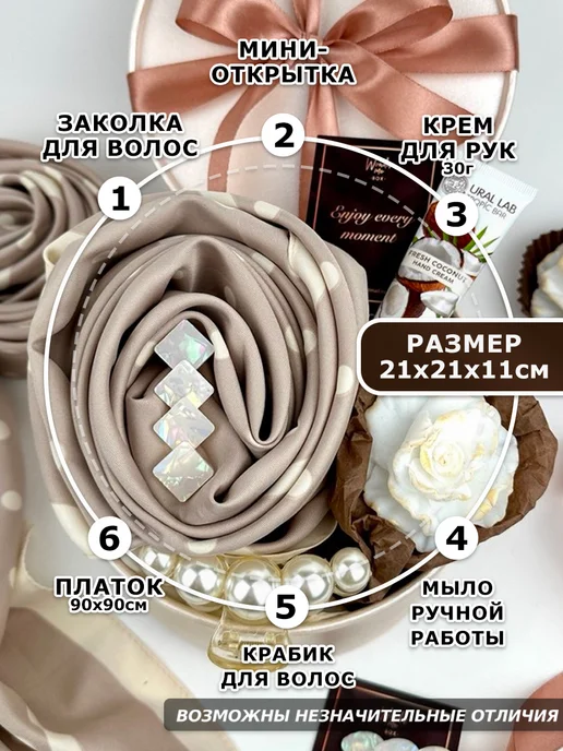 Wonder me box Подарочный набор женский маме подруге День матери, вариант, фото 2