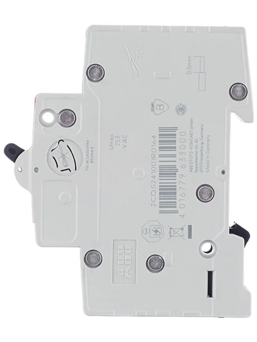 ABB-electronics ABB Автоматический выключатель 10А 1, серый, фото 4