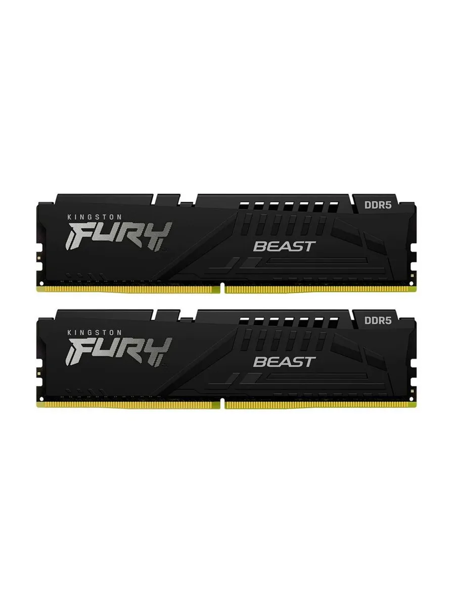 Kingston Модуль памяти Fury Beast KF552C40BBK2-16 DDR5 DIMM Kit 2x8