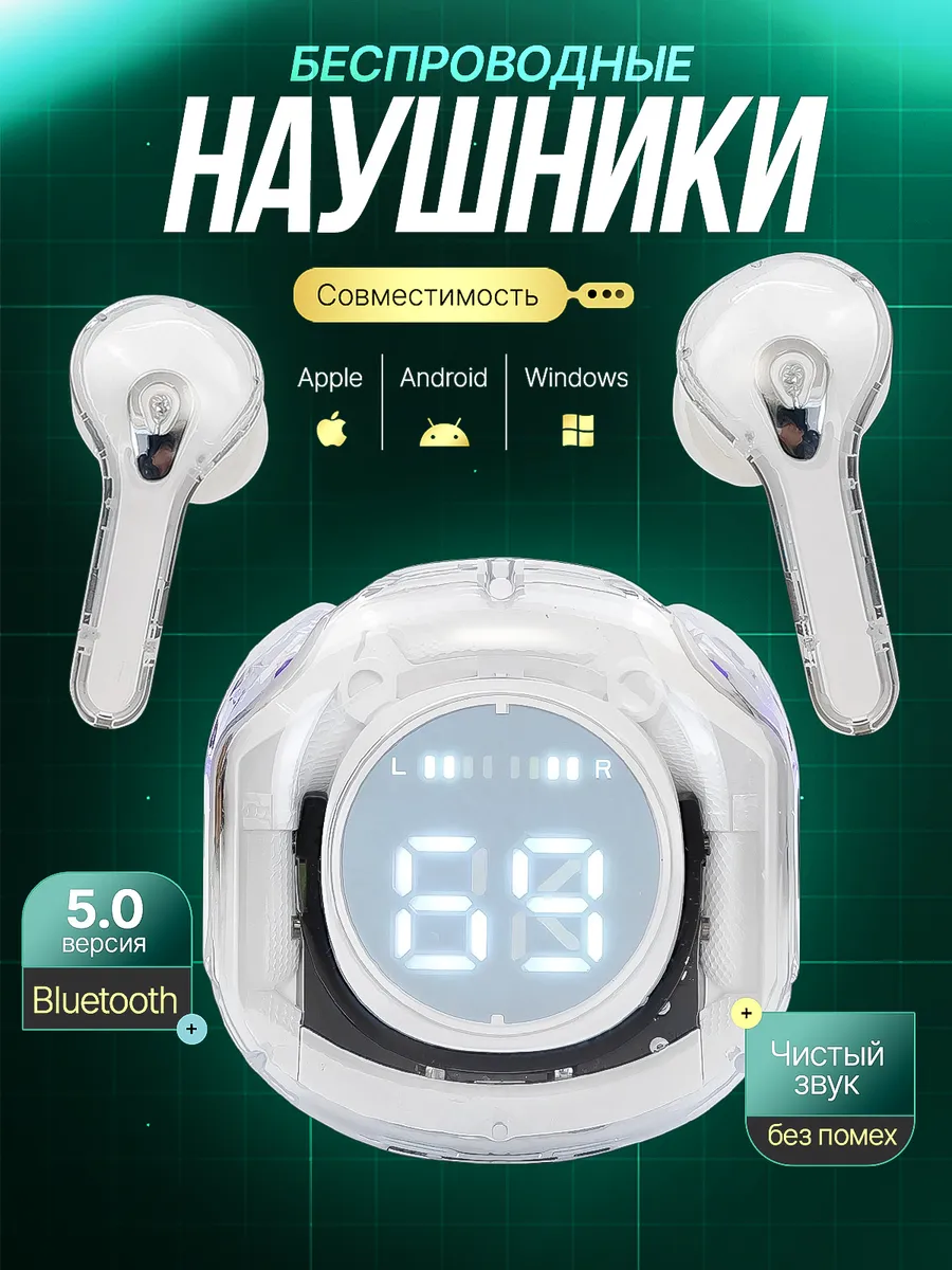 Наушники беспроводные на андроид и iPhone