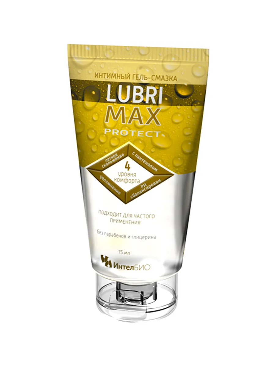 Лубрикант с антибактериальным эффектом Lubrimax Protect