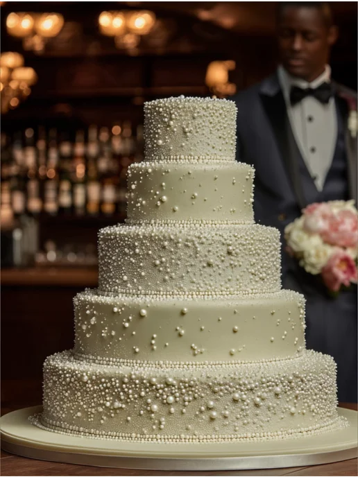 gedonizm_cake Посыпка кондитерская шарики мягкая для торта, белый, фото 3