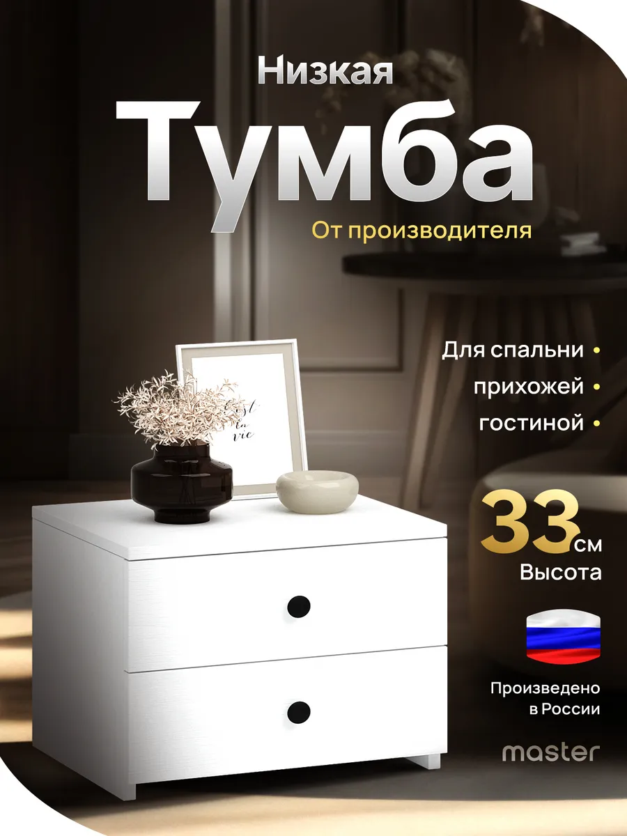 Тумба прикроватная офисная в спальню