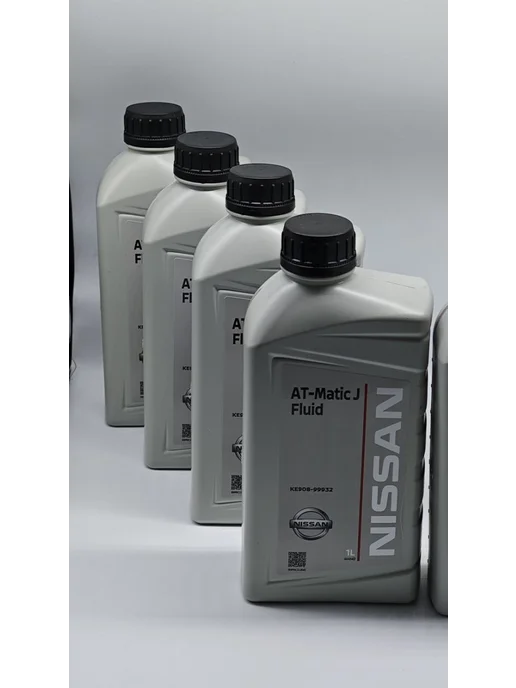 NISSAN Масло трансмиссионное Ниссан AT-Matic J Fluid 4Л, 4 л