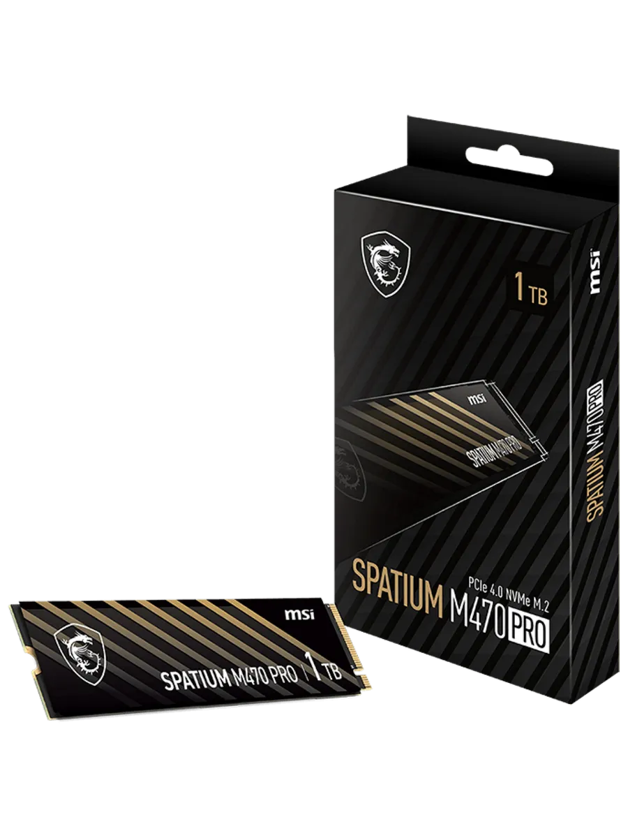 Накопитель SSD 1 ТБ SPATIUM M470 PRO M.2 2280 (S78-440L0J0-P